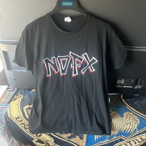 Nofx Tee,  Last Punk in Drublic tour, Portland OR, Large, Fat Wreck Chords, Punk